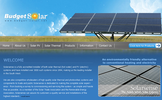 Solar Panels Magento Store